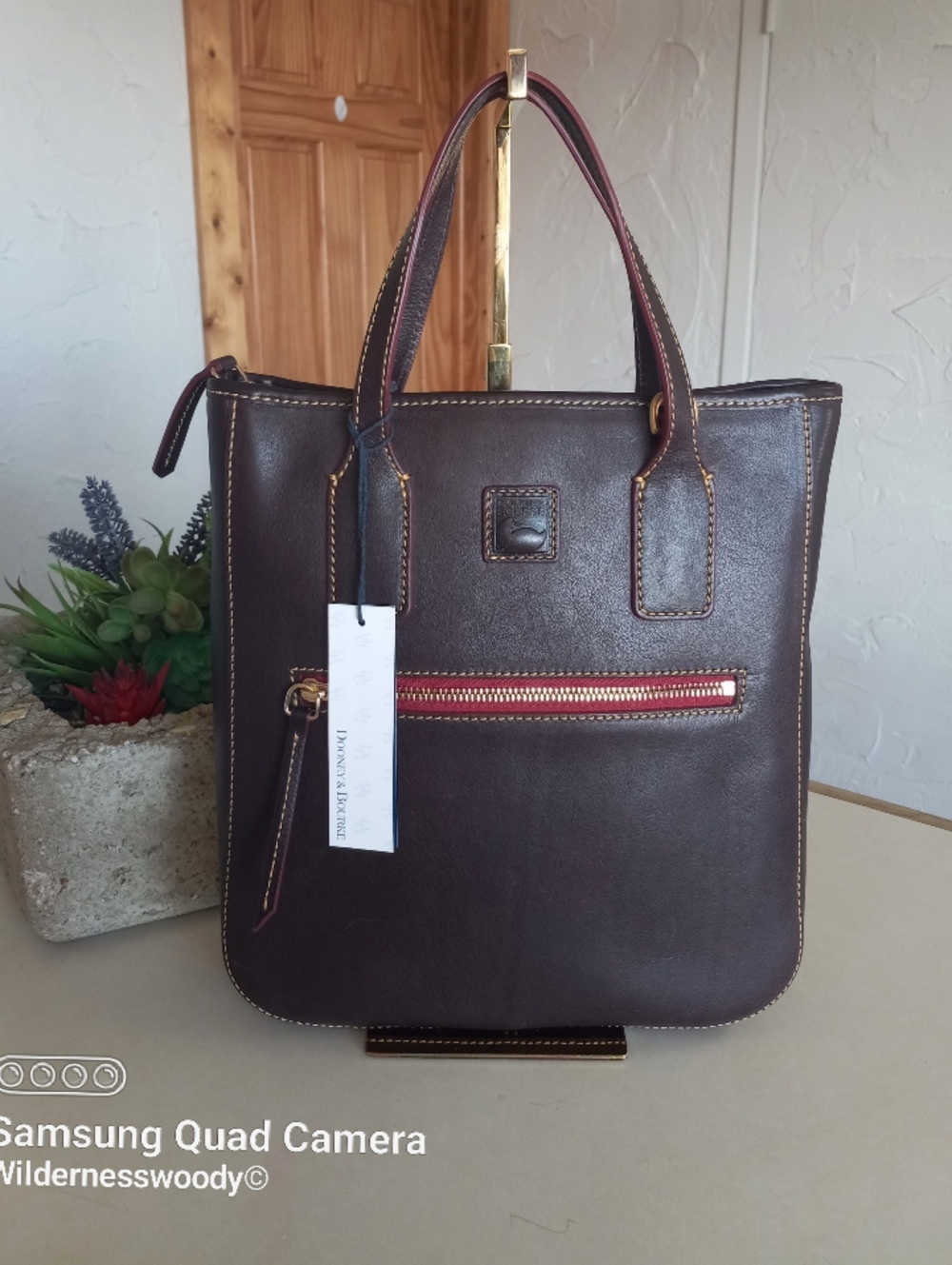 Dooney & Bourke Florentine Handle Tote | Brown Tmoro
